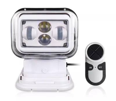 Foco LED Busca Caminos con control remoto inalámbrico