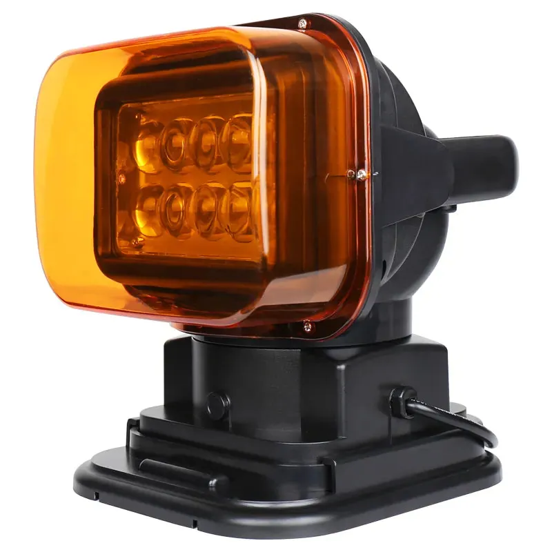 Luz Led de trabajo magnética 12V, reflector de 360 grados para coche, SUV.