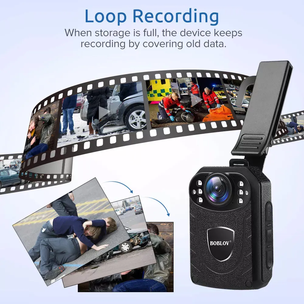 Bodycam Boblov IR Modelo KJ21