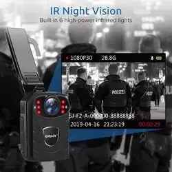 Bodycam Boblov IR Modelo KJ21