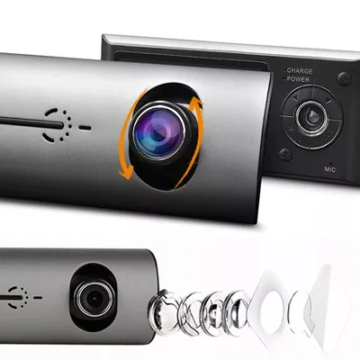 Cámara para vehiculo Full HD, sensor G, caja negra, videocámara.