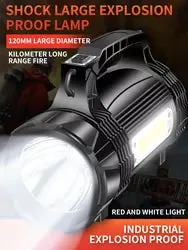 Linterna Led portátil, reflector de 400 lúmenes