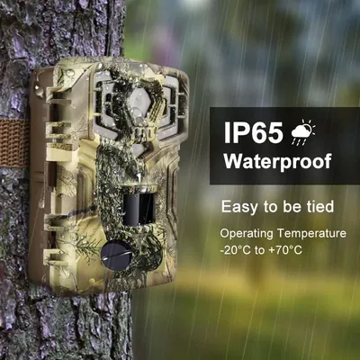 Minicámara de rastreo de caza para exteriores, dispositivo de vigilancia celular oculto, vídeo 4K, inalámbrico, Wifi